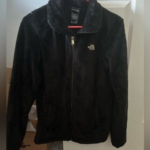 black & gold north face osito jacket